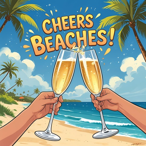 Cheers Beaches! Snap Stick