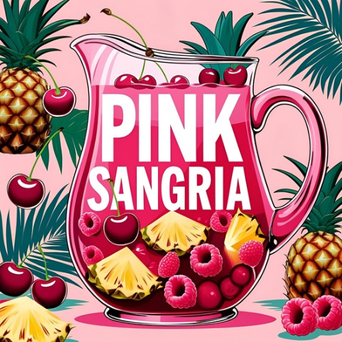 Pink Sangria Geo Bar