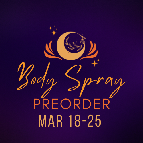 Body Spray PREORDER (ships week of 4.13)